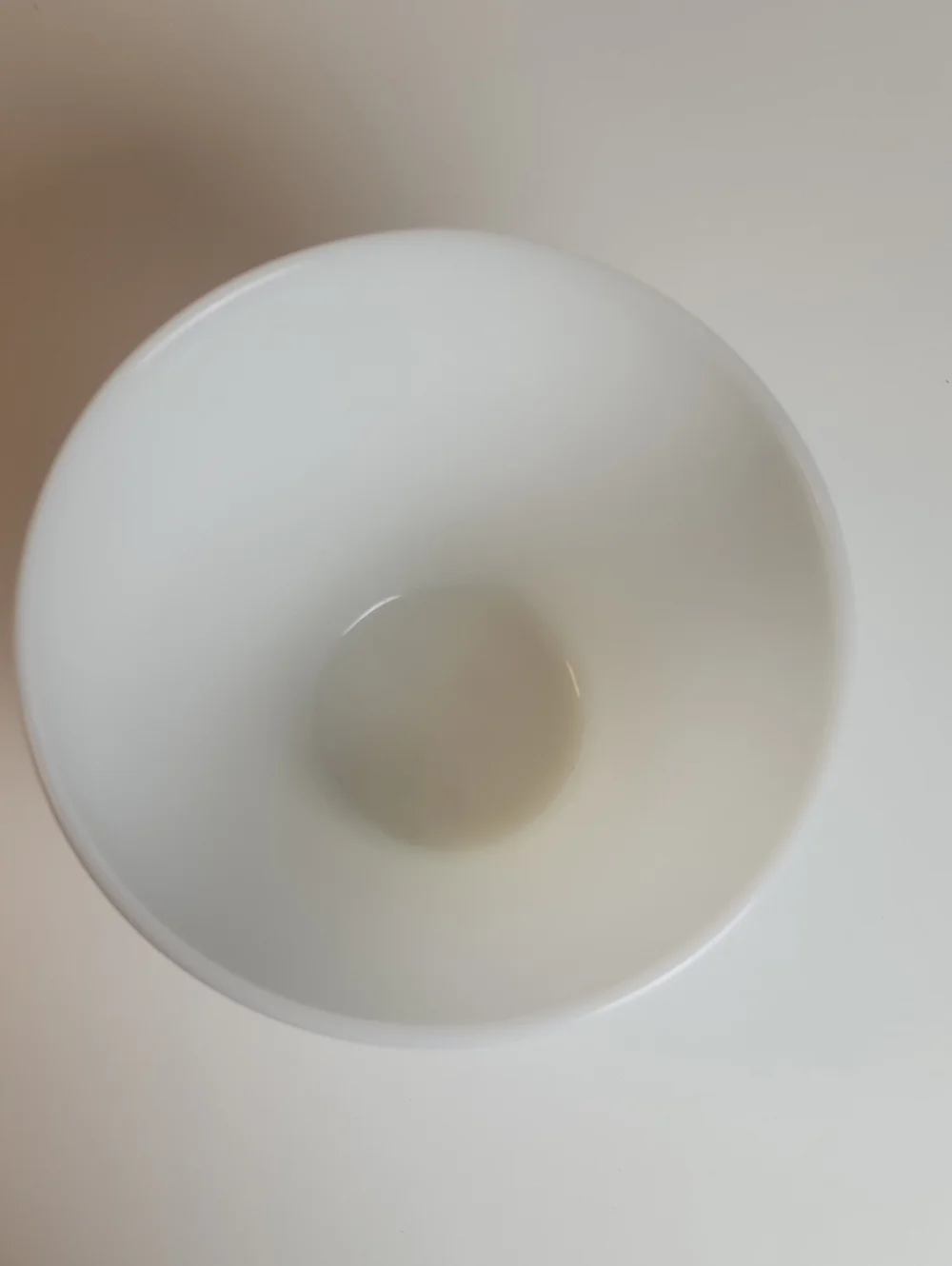Vintage Fire King Splash Proof Large Milk Glass Mixing Bowl